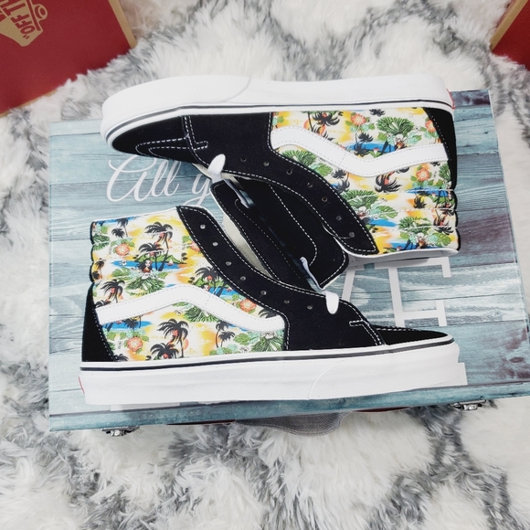 Vans Aloha Sk8-HI Palm Trees 🌴🌳 - Picture 5 of 14